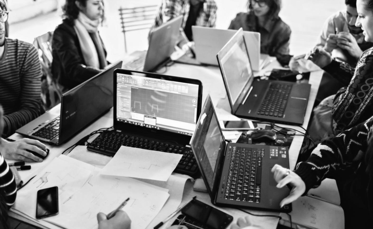 Detailed financial statement analysis workspace